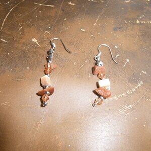 Women’s BOHO Style Stone & Beads Dangling Earrings